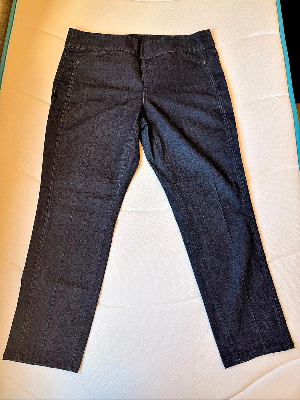 Chicos SO Slimming Denim Stretch Jeans Dark Blue Women’s Size 2.5 14 Large